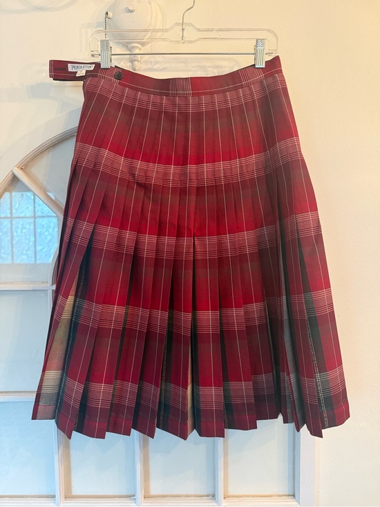 Pendleton Dresses & Skirts - Pendleton Black & Red Plaid Midi Skirt